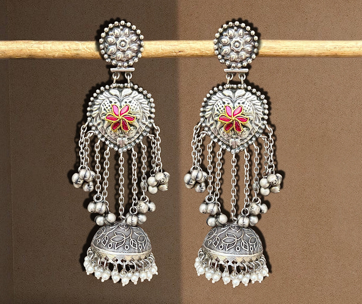 ATREYI Jhumkas (Mint)